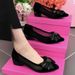 Mesh Single Shoes Women's Low Heel Versatile Hollow Mesh Women's Shoes Pointed Thick Heel Sandals Simple_vogvips.com