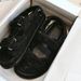 Little New Style Magic Tape Starry Sky For Women Summer New Round Open Toe Casual Versatile Thick Sole Roman Sandals_vogvips.com