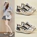 Daddy Shoes Female Student Sports Running Casual Shoes Platform Heightening Shoes_vogvips.com