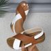 Large Size Fish Mouth Cross Muffin Platform Velcro Sandals For Women_vogvips.com