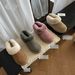Henan Sangpo Snow Boots Women's Snow Shoes Thick Sole Heel-Raising One-Step-On Fleece Lined Wool Shoes Winter_vogvips.com