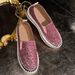 plus Size Women's Casual Glitter Rhinestone Slip-On Shoes Thick Soled Spring Autumn New Style Lazy Shoes_vogvips.com