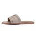 Flat Square Toe Vacation One-Word For Women Summer Outdoor French Fairy Style Cool Half Slippers_vogvips.com