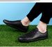 Hollow Board Shoes Men's Velvet Cotton Cowhide, Soft-soled Casual Men's Shoes Breathable Low-top White Shoes_vogvips.com