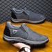 Euro Step 2025 Autumn New Men's Outdoor Hiking Warm Slip-On Casual Shoes Versatile Comfortable_vogvips.com
