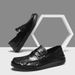 【Breathable Insoles】Fashionable Driving British Style Slip-On Business Formal Leather Shoes Men's Outdoor_vogvips.com