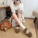 Soft Leather Version With Internal Height Increase, Brown Versatile German Training For Women, New Autumn Sports Casual_vogvips.com