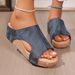 New Vintage Platform Sandals For Women Fish Bill Muffin Slippers_vogvips.com