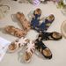 New Casual With Cross-stitching, Non-slip, Lightweight, Soft Cowhide Sole, Large Size, Retro Wedge Heel, Comfortable_vogvips.com