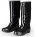Men's Waterproof Non-Slip Safety High Tube Wear-Resistant Water Construction Site Rubber Shoes Kitchen Rain Boots_vogvips.com