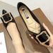 Pointed Toe Flat For Women Leather 2025 Spring New Style Red Wedding Versatile Boat Shoes Soft Sole Loafers_vogvips.com