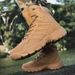 Mountaineering Boots High-quality Training Boots Winter Desert Hiking Shoes Men's Non-Slip Waterproof Outdoor Warm Leather Boots_vogvips.com