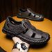 Exported Italian Brand Original Genuine Leather Andal For Men, Oft-oled, Trendy And Veratile, Large Ize Beach_vogvips.com