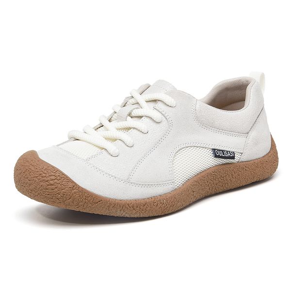 Flat Casual Women's Shoes 2025 Spring And Autumn New Versatile Walking Shoes Comfortable Breathable Non-Slip Travel Shoes For Women_vogvips.com