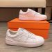 Luxury Accessories 2023 New Low-top Genuine Leather Round Toe Studded Sports Casual Men's Shoes_vogvips.com
