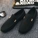 SHLIANG Classic Soft Canvas Shoes Penny Men Loafers Slip On Casual Men Shoes Comfort Driving Shoes Men Flats Walking Footwear SB134_vogvips.com