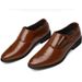 Large Size Casual Trendy Formal Attire, One Foot Leather Shoes, Men's British And Korean Version, Pointed Toe_vogvips.com