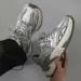 designer Shoes 2026 New Men's Chunky Dad Fashionable Mesh Breathable Sports Sneakers Casual Mecha Style Platform Shoes_vogvips.com