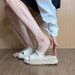 Summer Platform High Heels Women's Shoes Vintage Style Woven Casual Versatile Straw Braided Korean Slip On_vogvips.com