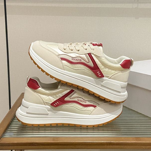 Little White Shoes Female And Female Students Leisure Sports Versatile Board Shoes Street Shooting_vogvips.com