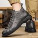 Casual Men's Leather Fashionable Classic Design Style Office Driving Outdoor Leisure Trend Party Daily Adult Youth Shoes_vogvips.com
