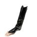 High Tube Pants For Women, White, 2024 Autumn Winter New Pointed Toe Over-the-Knee Long Boots, Chunky Heel Slimming_vogvips.com