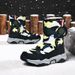 Children's Snow Boots Winter Outdoor Thickened Waterproof Medium And Large Children's Cotton Shoes Windproof And Cold-proof High Boots_vogvips.com
