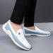 2026 Men's Simple 4748 Large Size Leather Shoes Men's Bean Shoes Soft Face Soft Sole Shoes Light Comfortable All Match Leather Shoes_vogvips.com