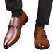 Euro Step Large Size Available Pointed Toe Groom Wedding Business Formal Men's Shoes_vogvips.com
