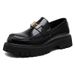 Yipin Product Number 695 New Thick Sole Leather For Youth Lefu Fashion Men's Shoes_vogvips.com