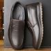 European Warm Series Autumn Winter Genuine Business For Middle-aged And Elderly Fathers Sole Casual Breathable Round Toe Soft Leather Men's_vogvips.com