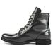 Men’s Shoes Knight Series Polished Two Tone Side Zipper Plus Size Knight Boots Mens Leather Boots_vogvips.com