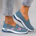 Spring New Women's Fashionable, Breathable, Lightweight, Non-slip, Wear-resistant, Casual Sports Shoes, Flat Shoes_vogvips.com