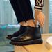 European Warm Series British Style Martin Boots For Men, Summer Versatile Mid-Top Casual Black Short Boots, Korean Version Trendy Waterproof_vogvips.com
