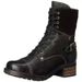 Popular Women's Boots Autumn/Winter Square Heel Mid-Calf Laced Low-Top Boots British Style Martin Boots_vogvips.com