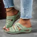 Summer Wedge Premium Orthopedic Sandals Open Toe Vintage Slippers New Casual Platform Shoes Female Slides Women_vogvips.com