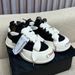 New Open Mouth Canvas Upgraded Version Tan Jianci Same Style Men And Women Thick Sole Beggar Versatile Smiling Shoes_vogvips.com