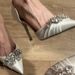 Spring New Korean Style Pointed Toe Pleated Rhinestone High Heels Stiletto Sandals Wedding Fashion Women S Shoes_vogvips.com