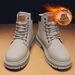 European Warm Series Fleece-Lined Martin 2025 Autumn Winter New Leather Warm Thick Fashion British Youth Trend Motorcycle Boots For Men_vogvips.com