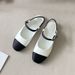 Early Spring New Color-Blocked Flat Mary Jane Shoes With A Single Strap, 2026 High-End Version, Small New-Style_vogvips.com
