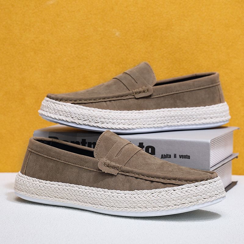 Summer Men's Slip-On Casual Shoes Comfortable Cloth Men's Cross-Border Style_vogvips.com