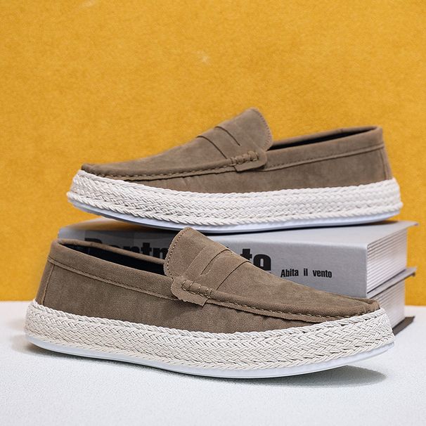 Summer Men's Slip-On Casual Shoes Comfortable Cloth Men's Cross-Border Style_vogvips.com
