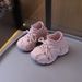 New Soft Soled Socks Shoes For Baby Girls Breathable Mesh Surface Boys Flying Woven Sneakers_vogvips.com