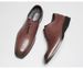 One-cut Leather Engraved Men's Men's Formal Derby Shoes Casual Retro Small Leather Shoes_vogvips.com