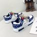 Men's Shoes Spring New Style Trend Casual Men's Sports Shoes Color Matching Contrast Color Lace Up Youth Sneakers C022_vogvips.com