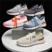 Men's Brands, Casual Sports European Goods, High-End Men's Low Top Shoes, Summer Breathable, One Foot Trendy Shoes_vogvips.com