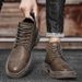 European Warm Series New Men's Martin High Top Fashion Waterproof Big Toe Short Height Increasing Work Boots For Men_vogvips.com