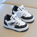 Boys Casual Board Shoes New High Top Girls Small White Shoes Soft Soled Baby Shoes_vogvips.com