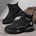 Martin Boots, British Workwear, Motorcycle Shoes, Versatile Casual Shoes, Trendy Shoes, Outdoor Short Boots, Men's High Top Boots_vogvips.com