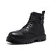 European Warm Series 2025 Winter New Youth Round Toe High Top Mid-Calf Thick Sole Fashion Men's Mid-Heel Trendy Martin Boots 12518-A_vogvips.com